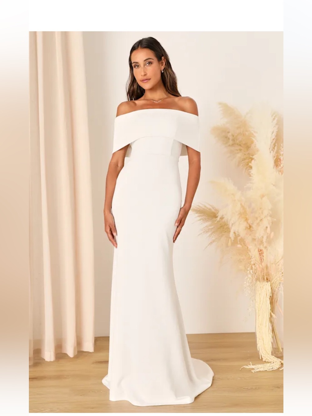 Lulus Dress M Wedding White